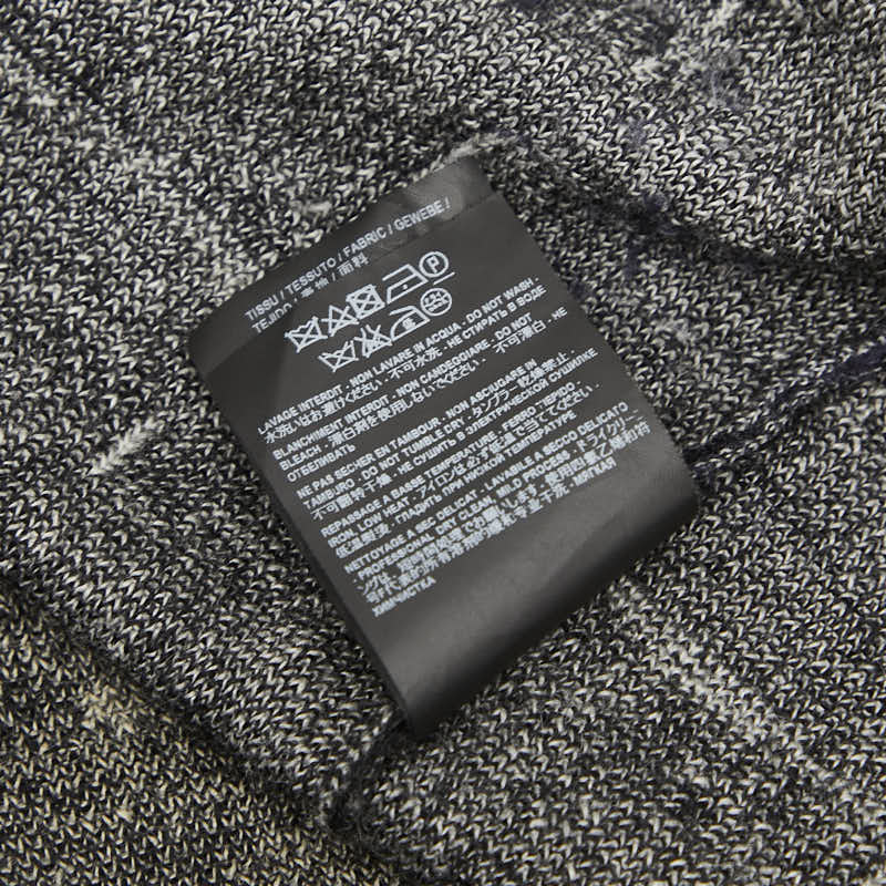 サンローラン 16AW エディ期 ニットセーター サイズ:L 459944 ブラック ウール モヘア メンズ SAINT LAURENT 【中古】