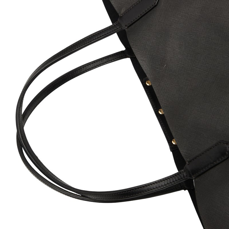 ジバンシー FAVELAS74 トートバッグ ブラック ホワイト PVC レディース Givenchy 【中古】