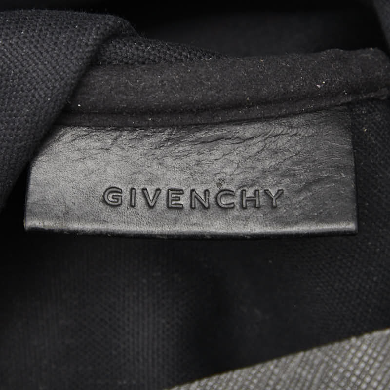 ジバンシー FAVELAS74 トートバッグ ブラック ホワイト PVC レディース Givenchy 【中古】
