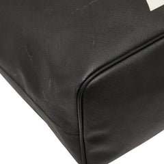 ジバンシー FAVELAS74 トートバッグ ブラック ホワイト PVC レディース Givenchy 【中古】