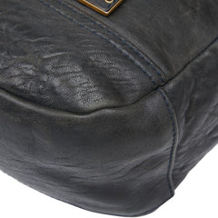 サンローラン ショルダーバッグ ブラック レザー レディース SAINT LAURENT 【中古】