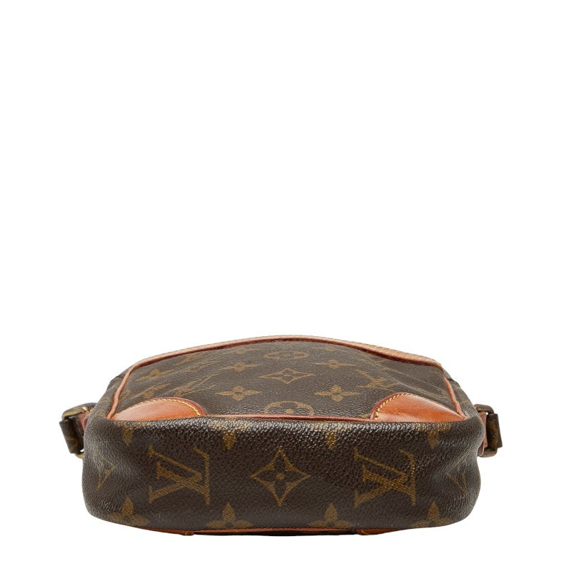 ルイ ヴィトン モノグラム ダヌーブ 斜め掛け ショルダーバッグ M45266 ブラウン PVC レザー レディース LOUIS VUITTON 【中古】
