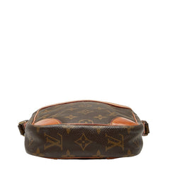 ルイ ヴィトン モノグラム ダヌーブ 斜め掛け ショルダーバッグ M45266 ブラウン PVC レザー レディース LOUIS VUITTON 【中古】