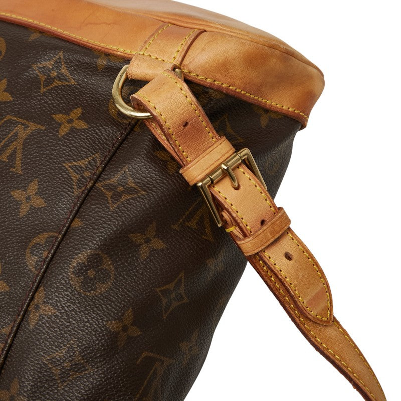 ルイ ヴィトン モノグラム モンスリMM リュック バックパック M51136 ブラウン PVC レザー レディース LOUIS VUITTON 【中古】