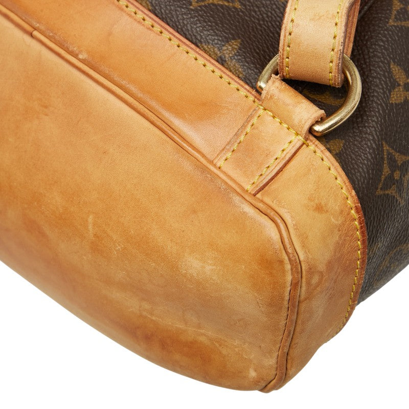 ルイ ヴィトン モノグラム モンスリMM リュック バックパック M51136 ブラウン PVC レザー レディース LOUIS VUITTON 【中古】