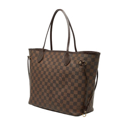 ルイ ヴィトン ダミエ ネヴァーフルMM トートバッグ ショルダーバッグ N41358 ブラウン PVC レザー レディース LOUIS VUITTON 【中古】