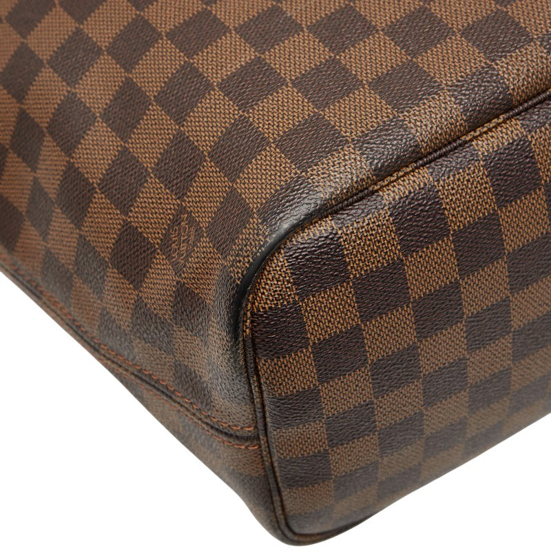 ルイ ヴィトン ダミエ ネヴァーフルMM トートバッグ ショルダーバッグ N41358 ブラウン PVC レザー レディース LOUIS VUITTON 【中古】