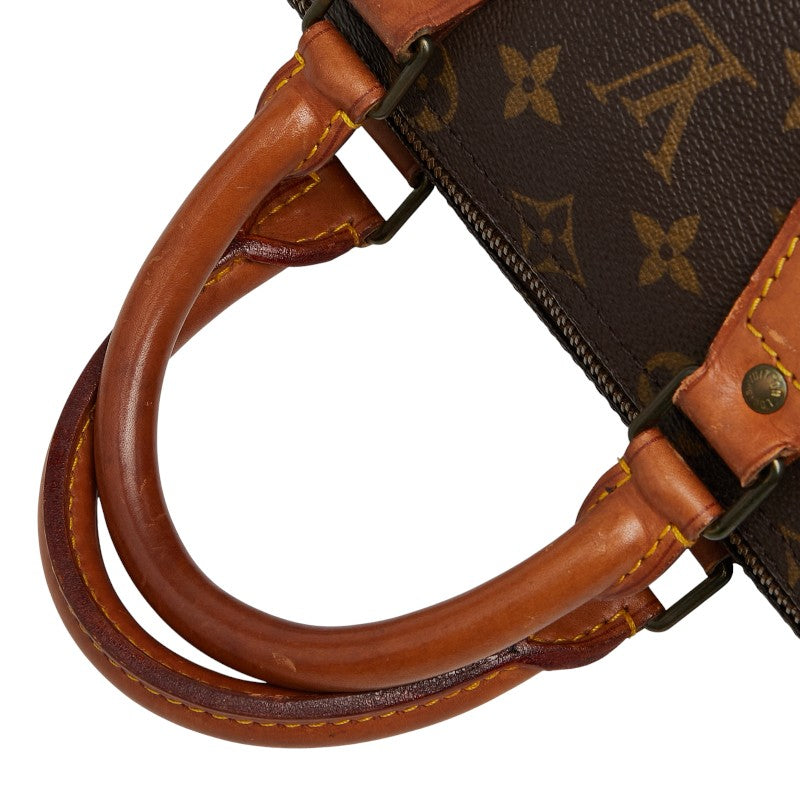 ルイ ヴィトン モノグラム スピーディ25 ミニボストンバッグ ハンドバッグ M41528 ブラウン PVC レザー レディース LOUIS VUITTON 【中古】