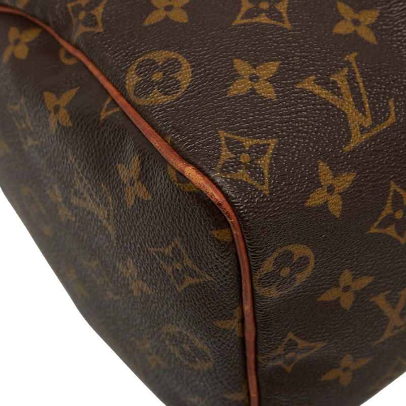 ルイ ヴィトン モノグラム スピーディ25 ミニボストンバッグ ハンドバッグ M41528 ブラウン PVC レザー レディース LOUIS VUITTON 【中古】