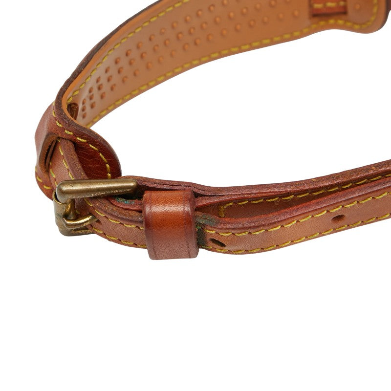 ルイ ヴィトン モノグラム ジュヌフィーユGM 斜め掛け ショルダーバッグ M51225 ブラウン PVC レザー レディース LOUIS VUITTON 【中古】