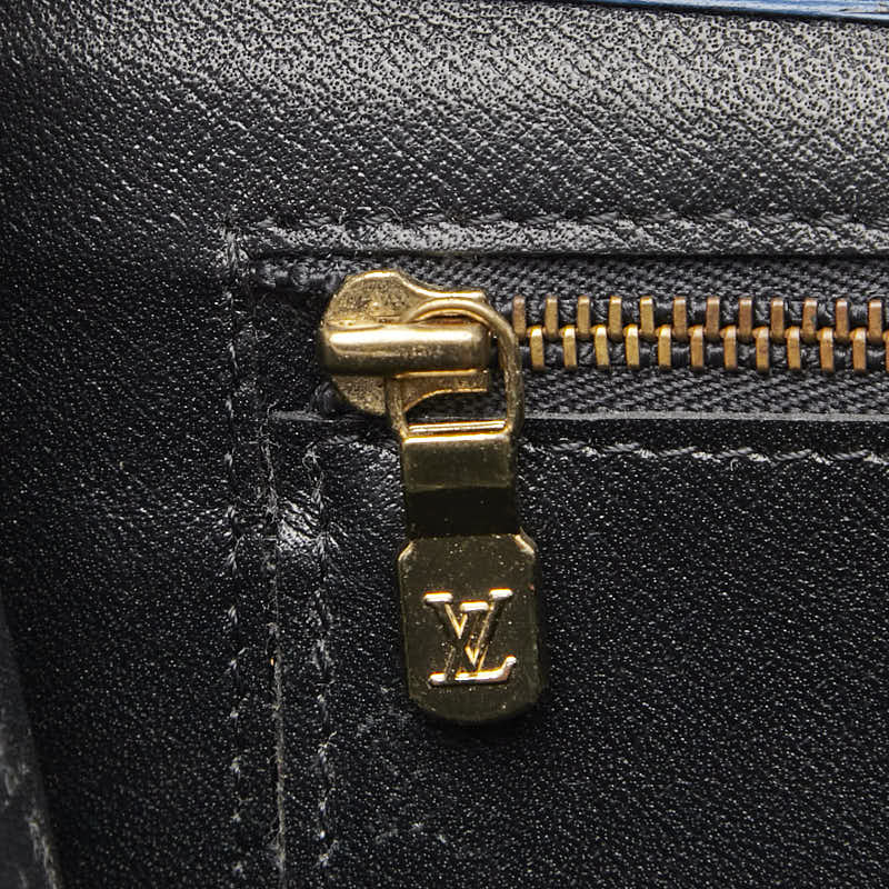 ルイ ヴィトン エピ モンテーニュ27 セカンドバッグ クラッチバッグ M52655 トレドブルー レザー レディース LOUIS VUITTON 【中古】