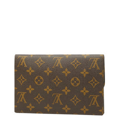 ルイ ヴィトン モノグラム ポシェットラバ 20 セカンドバッグ ポーチ M51935 ブラウン PVC レザー レディース LOUIS VUITTON 【中古】