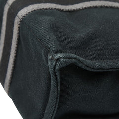 エルメス フールトゥ トートPM トートバッグ ハンドバッグ ブラック グレー キャンバス レディース HERMES 【中古】