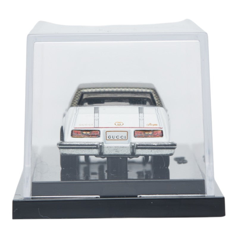 グッチ ×ホットウィール 5000台限定 キャデラック セビル オブジェ 置物 ミニカー AB2716 ホワイト マルチカラー プラスチック メンズ GUCCI 【中古】
