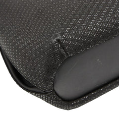 印傳屋 ショルダーバッグ ブラック レザー レディース INDENYA 【中古】