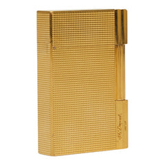 デュポン ライン2 ローラー式 ガス充墳不可 着火未確認 火花あり ガスライター ゴールド メッキ メンズ Dupont 【中古】