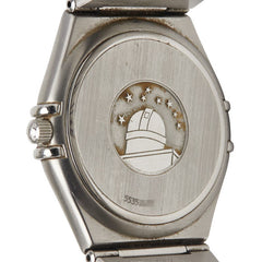 オメガ コンステレーション 腕時計 クオーツ シルバー文字盤 ステンレススチール レディース OMEGA 【中古】