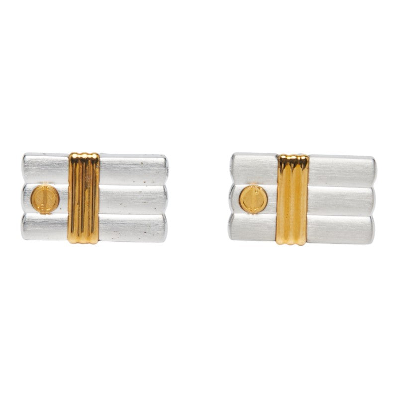 ダンヒル カフス ネクタイピン セット シルバー ゴールド メタル メッキ メンズ Dunhill 【中古】