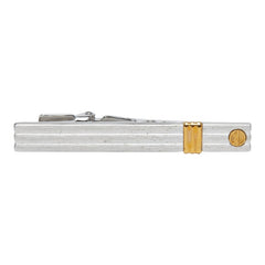 ダンヒル カフス ネクタイピン セット シルバー ゴールド メタル メッキ メンズ Dunhill 【中古】