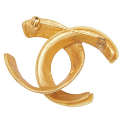 シャネル ココマーク ブローチ ゴールド メッキ レディース CHANEL 【中古】