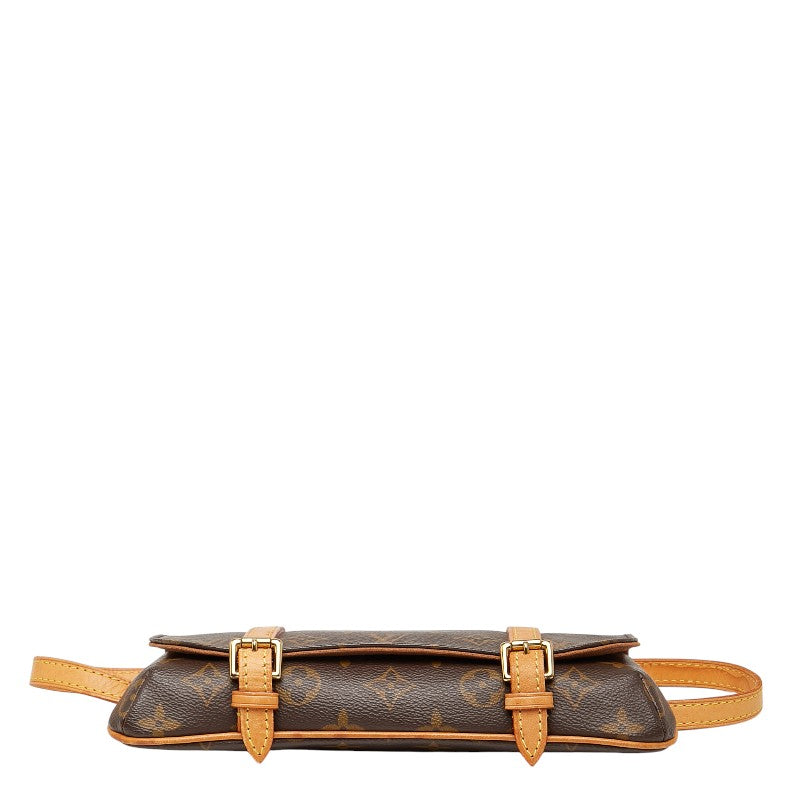 ルイ ヴィトン モノグラム ポシェット マレル ウエストバッグ M51159 ブラウン PVC レザー レディース LOUIS VUITTON 【中古】