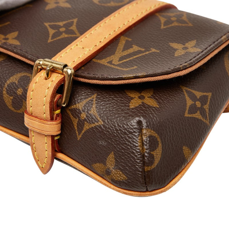 ルイ ヴィトン モノグラム ポシェット マレル ウエストバッグ M51159 ブラウン PVC レザー レディース LOUIS VUITTON 【中古】