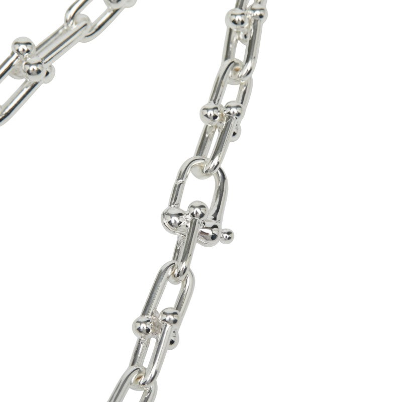 ティファニー ハードウェア グラジュエイテッド リンク 18in ネックレス SV925 シルバー レディース TIFFANY&Co. 【中古】