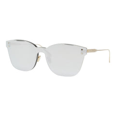 ディオール Color Quake2 サングラス ミラーレンズ YB7T4 ゴールド プラスチック レディース Dior 【中古】
