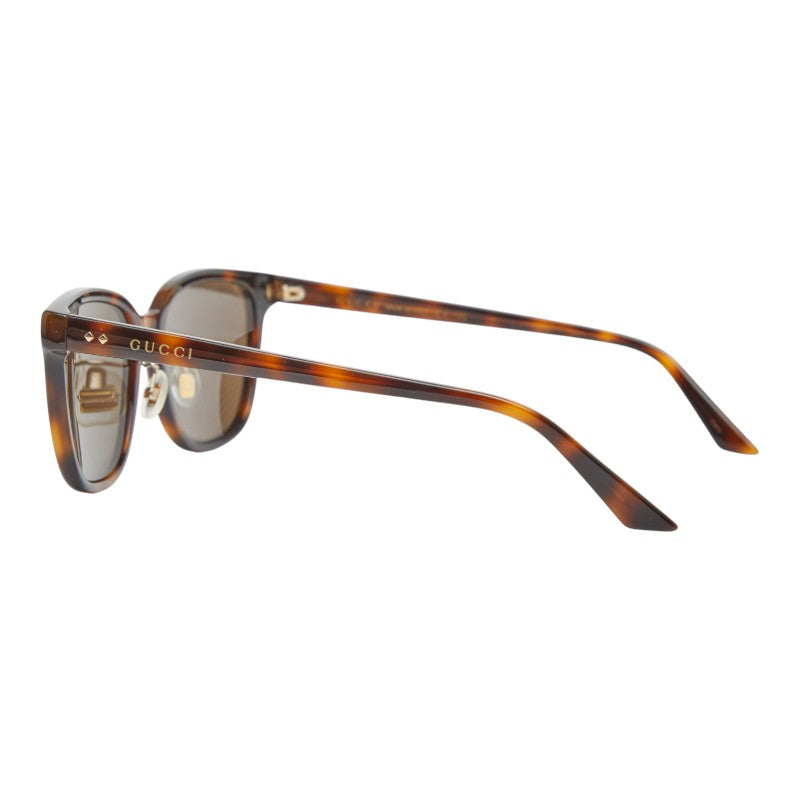 グッチ サングラス アジアンフィット GG1896SK ブラウン プラスチック メンズ GUCCI 【中古】