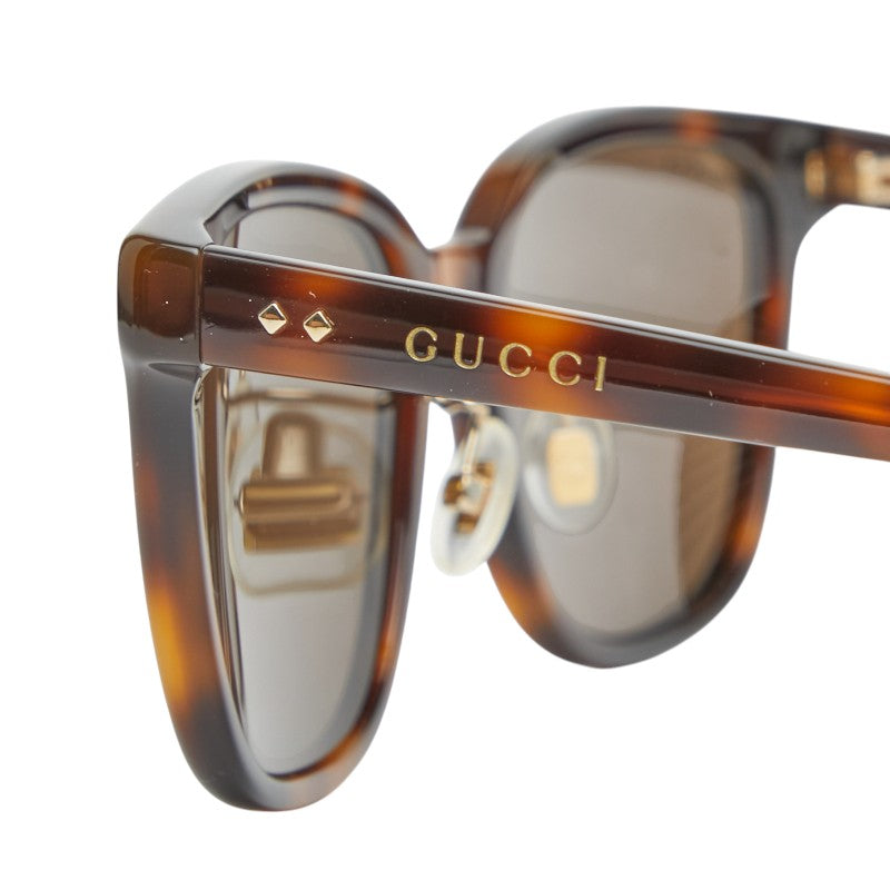グッチ サングラス アジアンフィット GG1896SK ブラウン プラスチック メンズ GUCCI 【中古】