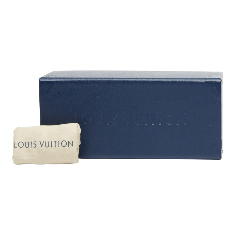 ルイ ヴィトン LV チャーム サングラス キャットアイ グラデーションレンズ Z1720U ゴールド プラスチック レディース LOUIS VUITTON 【中古】