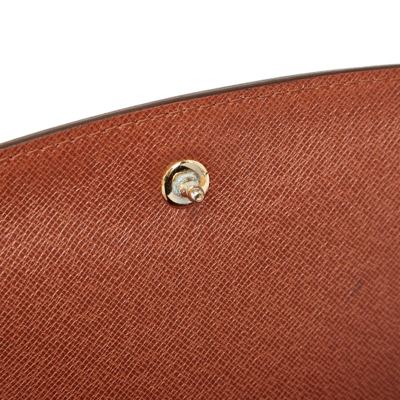 ルイ ヴィトン モノグラム ボルドー24 斜め掛け ショルダーバッグ M51798 ブラウン PVC レザー レディース LOUIS VUITTON 【中古】