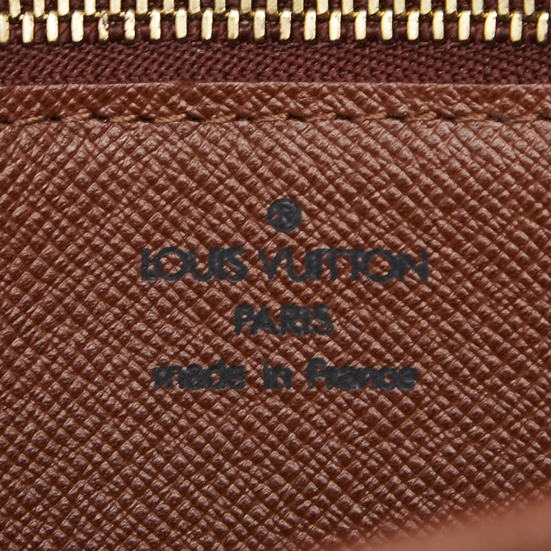 ルイ ヴィトン モノグラム ボルドー24 斜め掛け ショルダーバッグ M51798 ブラウン PVC レザー レディース LOUIS VUITTON 【中古】