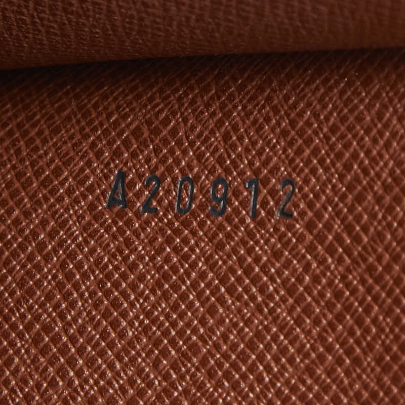 ルイ ヴィトン モノグラム ボルドー24 斜め掛け ショルダーバッグ M51798 ブラウン PVC レザー レディース LOUIS VUITTON 【中古】