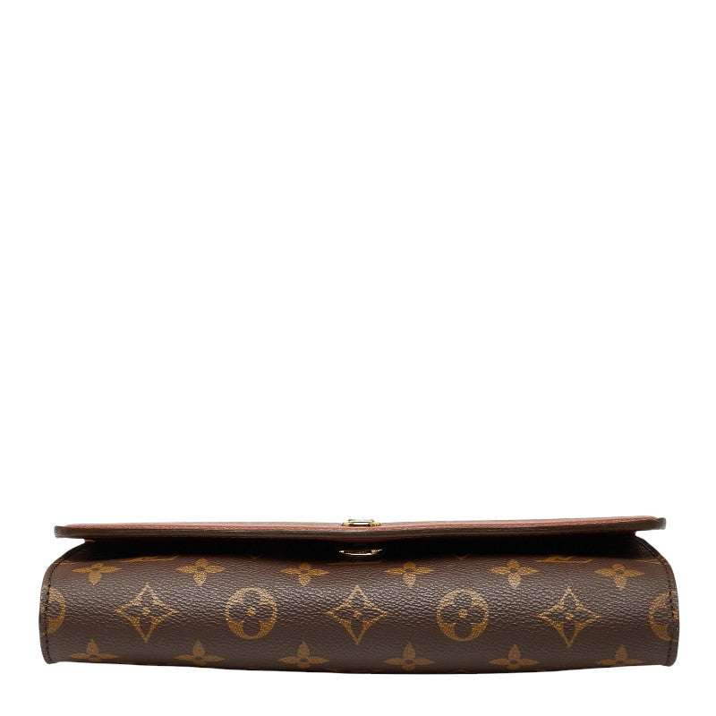ルイ ヴィトン モノグラム ボルドー24 斜め掛け ショルダーバッグ M51798 ブラウン PVC レザー レディース LOUIS VUITTON 【中古】