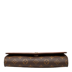 ルイ ヴィトン モノグラム ボルドー24 斜め掛け ショルダーバッグ M51798 ブラウン PVC レザー レディース LOUIS VUITTON 【中古】