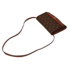 ルイ ヴィトン モノグラム ボルドー24 斜め掛け ショルダーバッグ M51798 ブラウン PVC レザー レディース LOUIS VUITTON 【中古】