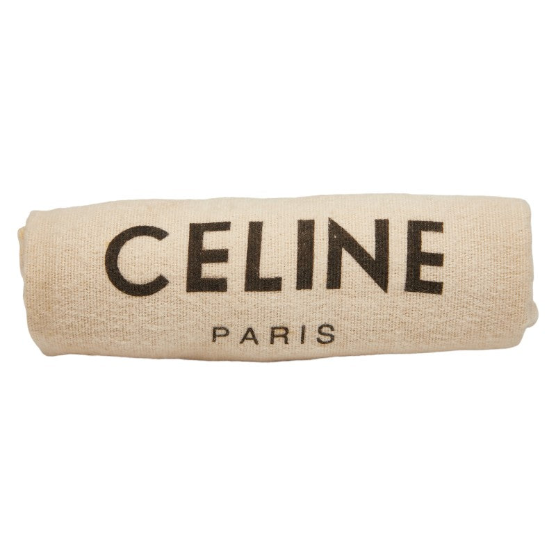 セリーヌ トリオンフ 斜め掛け ショルダーバッグ ブラック レザー レディース CELINE 【中古】