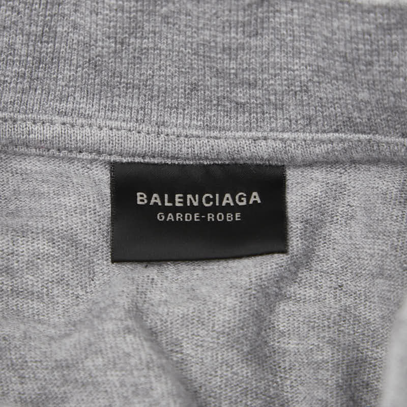 バレンシアガ Tシャツ サイズ:XS 773286 グレー コットン メンズ BALENCIAGA 【中古】