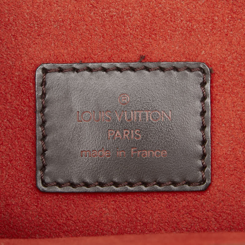 ルイ ヴィトン ダミエ パリオリPM ハンドバッグ トートバッグ N51123 ブラウン PVC レザー レディース LOUIS VUITTON 【中古】