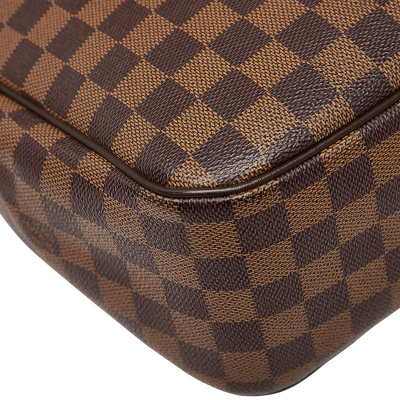 ルイ ヴィトン ダミエ パリオリPM ハンドバッグ トートバッグ N51123 ブラウン PVC レザー レディース LOUIS VUITTON 【中古】