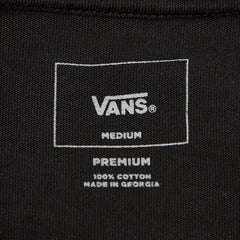 バンズ ロゴ 半袖Tシャツ サイズ:M パープル ブラック ホワイト コットン メンズ VANS 【中古】