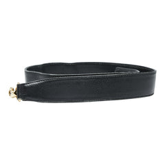 グッチ ショルダーストラップ ブラック レザー レディース GUCCI 【中古】