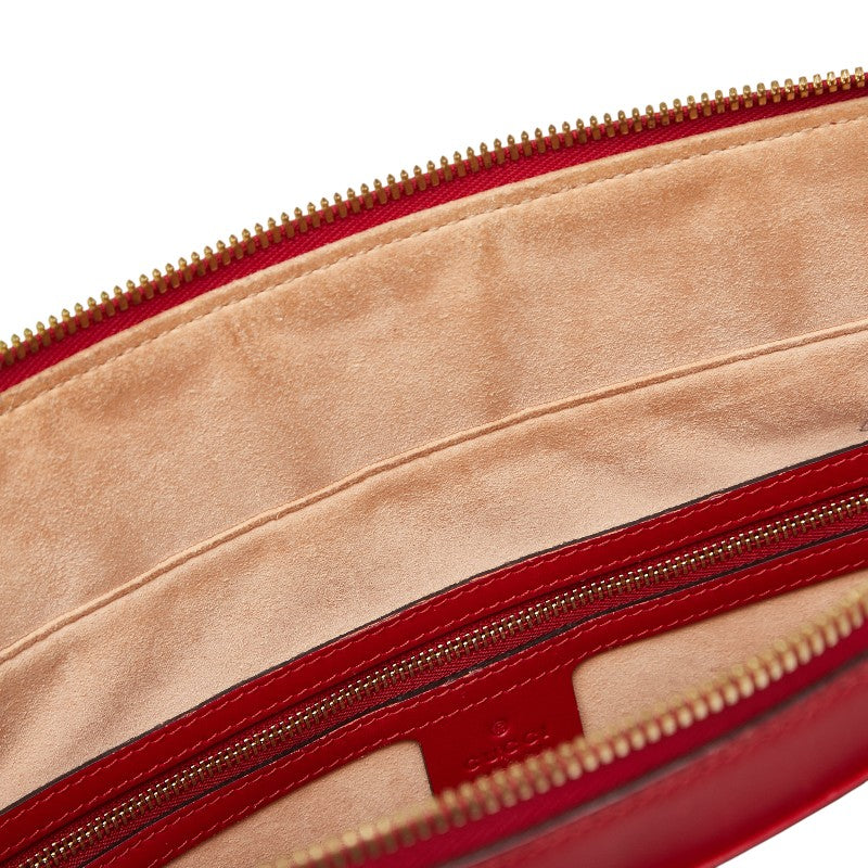 グッチ GGスプリーム トートバッグ ハンドバッグ 415721 ベージュ レッド ネイビー PVC レザー レディース GUCCI 【中古】