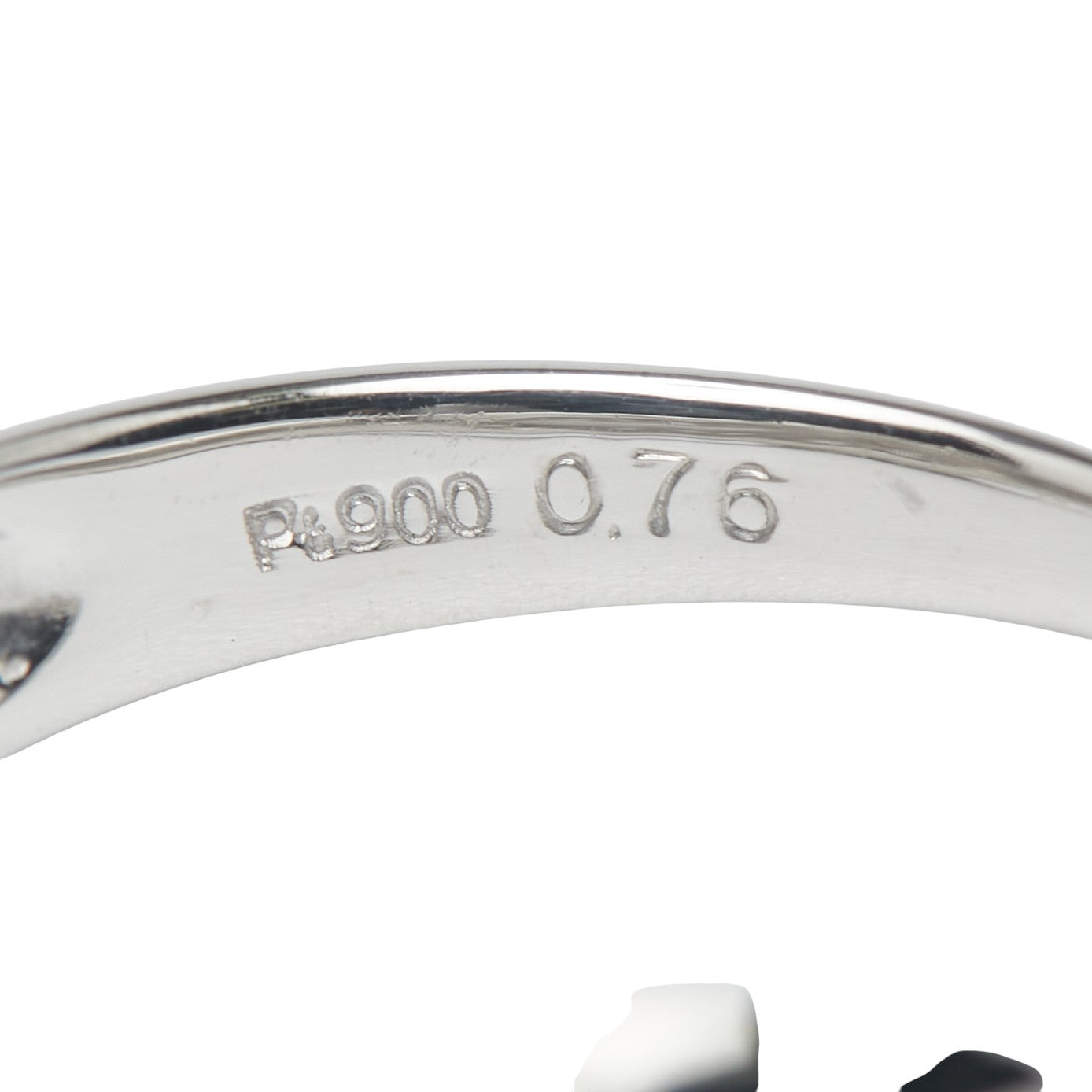 Pt900 プラチナ ダイヤ0.76ct リング 指輪 レディース 13号 【中古】