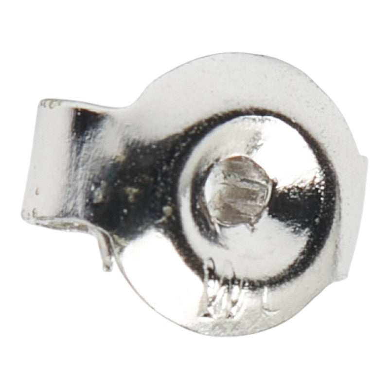 K18WG ホワイトゴールド ダイヤ0.20ct 十字架 クロス スタッドピアス レディース 【中古】