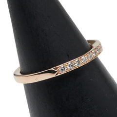 ヨンドシー K18PG ピンクゴールド ダイヤ リング 指輪 レディース 4℃ 6号 【中古】