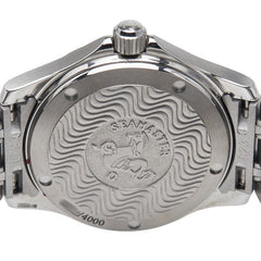 オメガ シーマスター120 ジャック マイヨール2001 腕時計 2507.80 自動巻き ネイビー文字盤 ステンレススチール メンズ OMEGA 【中古】