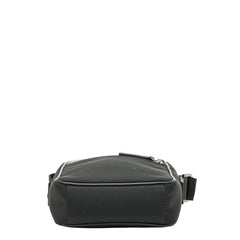 グッチ 斜め掛け ショルダーバッグ 101680 ブラック ナイロン レザー レディース GUCCI 【中古】