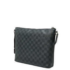 ルイ ヴィトン ダミエ グラフィット ミックPM ショルダーバッグ N41211 ブラック PVC レザー メンズ LOUIS VUITTON 【中古】